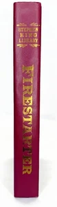 Firestarter Stephen King Red Leather Library OUT OF PRINT - Picture 1 of 10