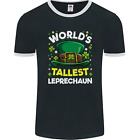 Worlds Tallest Leprechaun St Patricks Day Mens Ringer T-Shirt FotL