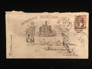 PA PHILADELPHIA 1884 CUBIERTA #210 DOBBINS JABÓN ELÉCTRICO ILUS MUJER CON BAÑERA - Imagen 1 de 2