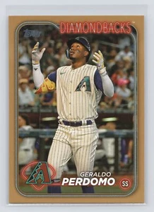 2024 Topps Gold Geraldo Perdomo Arizona Diamondbacks /2024 - Picture 1 of 2