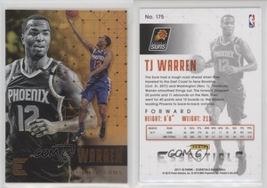 2017-18 Panini Essentials Orange TJ Warren #175