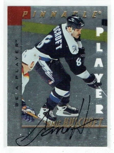 97-98 Pinnacle BAP Be A Player Jamie Huscroft Die Cut Auto - Picture 1 of 1