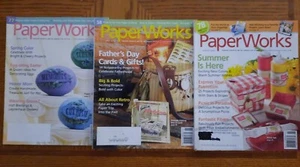 Paperworks Magazines Lot of 3 scrapbooking cardmaking 2006 - Picture 1 of 5