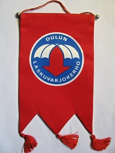 Wimpel Fallschirmsport Finnland Suomi Wettkampf 1978 Oulu - Bild 1 von 4