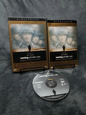 Saving Private Ryan (DVD, 1999 Special Limited Edition) Spielberg, Hanks, Damon  - Image 1 of 2