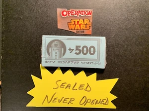 JUEGO DE REPUESTO Operation Star Wars PLAY MONEY Sellado de lote antiguo Nunca Abierto 2012 - Imagen 1 de 2