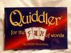 Quiddler The Short Word Card Game For The Fun Of Words Brand New Sealed Cards