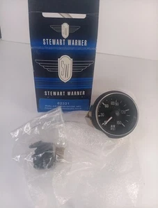 Stewart Warner Heavy Duty Dual Air Pressure Gauge 10-150PSI 82331 NEW - Picture 1 of 3