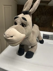 Peluche Shrek 2 Jumbo Donkey Dreamworks 2004 Hasbro 24" LIVRAISON GRATUITE - Photo 1/10