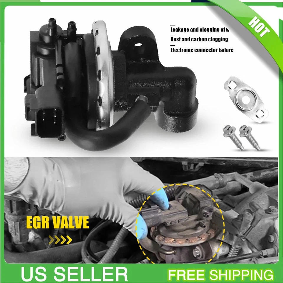 Válvula EGR para 2003-2011 Mercury Grand Marquis Ford Crown Victoria Lincoln Town Foto 1 de 4