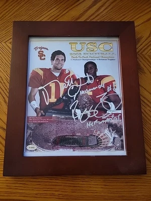 Фоторамка с автографом Мэтта Лейнарта Реджи Буша надпись Heisman 12x10 SC - Изображение 1 из 2