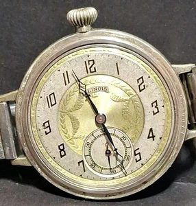 1927 Illinois Pocket/Wrist Trench Watch Grade 405 17j 12s  - Picture 1 of 23