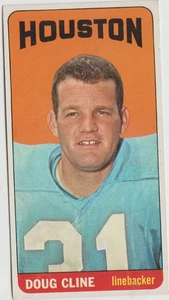 1965 Topps Football Tall Boys #72 Doug Cline Sp - Imagen 1 de 1
