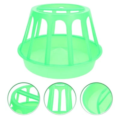  Hühner-Wasser-Futtertrog, praktischer Geflügel-Futtertrog, Futterspender für - Bild 1 von 4