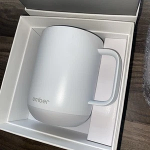 Ember White Temperature Control Smart Mug 2 Heated Coffee | A2 - Picture 1 of 3