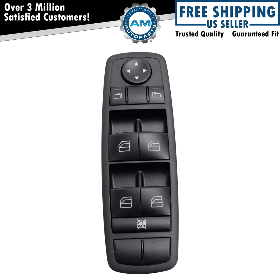 Interruptor de ventana eléctrica delantero izquierdo para Mercedes-Benz 2006-2011 Foto 1 de 4