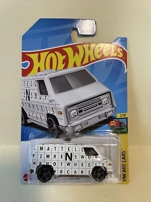 Hot Wheels 70s Van (HW Art Cars) nº 16 HKH46 serie 2/10 - Master Of Games - Imagen 1 de 1