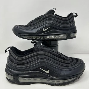 Nike Air Max 97 Women's Size 8 Triple Black Athletic Sneakers Comfortable Shoes - Picture 1 of 8