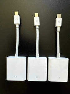 3er Set - Original Apple Mini DisplayPort auf VGA Adapter - A1307 - Bild 1 von 3