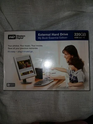 Western Digital External Hard Drive 320gb - Image 1 of 4