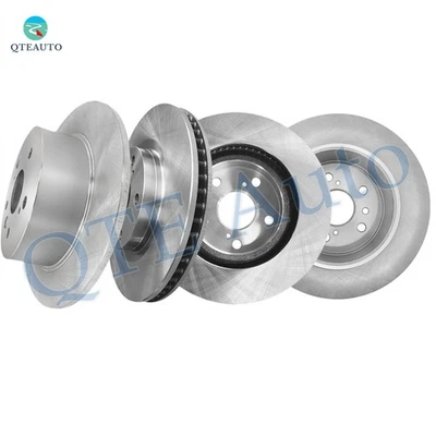 Juego de 4 rotores de disco de freno delanteros 296 mm-traseros 281 mm para base Lexus ES350 2007-2012 Foto 1 de 4