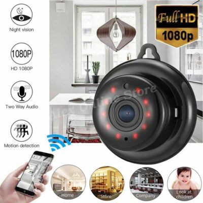 Mini Wireless CCTV WiFi Security Camera System Smart Outdoor Night Vision 1080P - Image 1 of 4