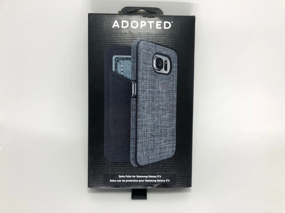 Adopted Soho Folio Case Samsung Galaxy S6 Gray Card Pocket - Image 1 of 4