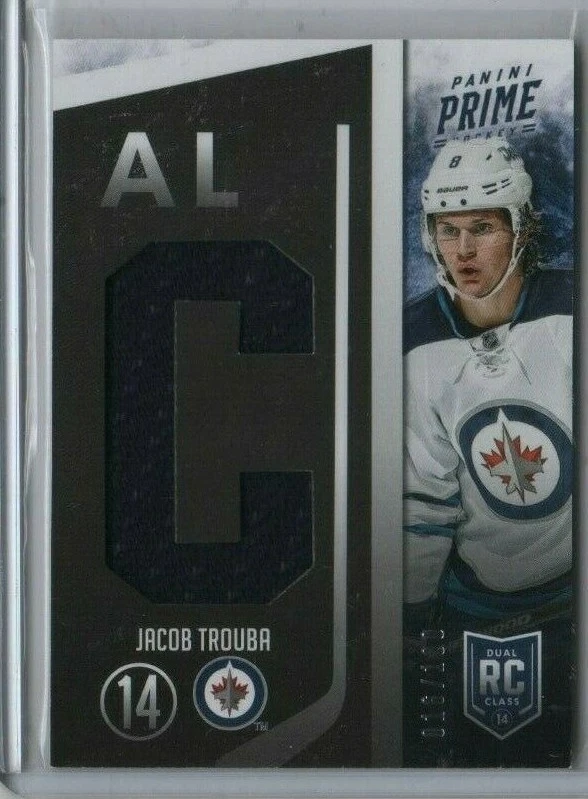 JACON TROUBA 2013-14 Panini Prime ROOKIE Jersey 016/100 - Image 1 of 1