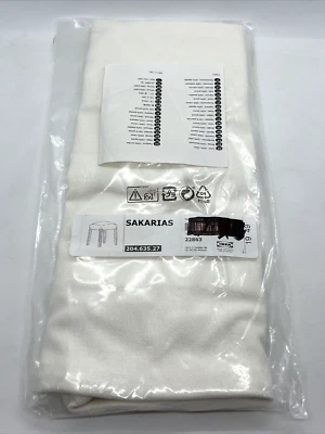 IKEA SAKARIAS Stool Cover , Slipcover, Inseros White 204.635.27 New - Image 1 of 4