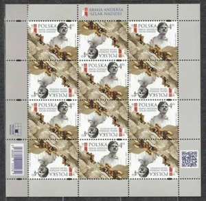 Poland 2021. Anders Army. Trail of Hope. II World War. Mini Sheet. MNH - Picture 1 of 1