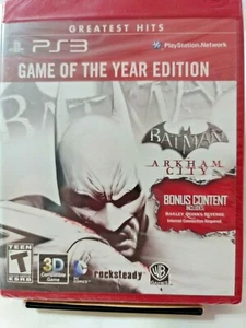 NEU PS3 Batman: Arkham City 2011 Spiel des Jahres, BONUS Harley Quinn's Revenge - Bild 1 von 8