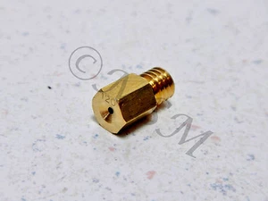 YAMAHA SNOWMOBILE K&L MIKUNI CARBURETOR 4/042 LARGE HEX MAIN JET #120 18-4413 - Picture 1 of 5
