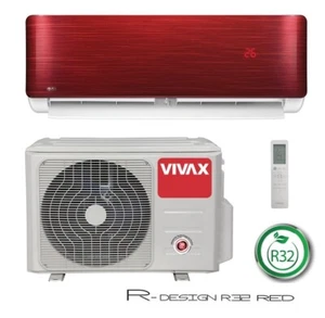 VIVAX R Design ROT / RED 12000 BTU 3,8 KW Klimagerät Split Klimaanlage A+++ - Bild 1 von 9
