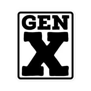 Adesivo vinile GEN X Bold Attitude - Foto 1 di 4