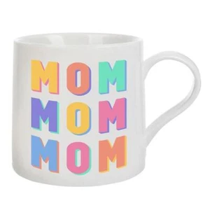 Jumbo Coffee Mug Mom Mom Mom Size 6in x 4in H Pack of 4 - Picture 1 of 2