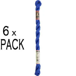 6x DMC Perlgarn Stärke 8, 25 m, 115AR/8-797, VPE - Bild 1 von 1