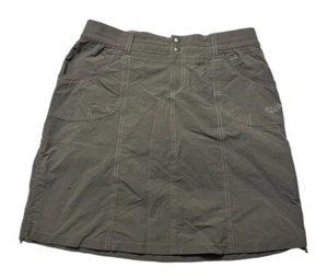 Kuhl Durango Hiking Skort Skirt Olive Green Outdoor Athletic Women’s Size 10 - Picture 1 of 6
