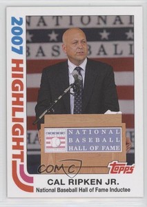 2016 Topps Throwback Thursday #TBT Online Exclusive /586 Cal Ripken Jr #77 HOF