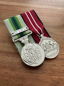 ASM 1975 + ADM Medal Set + SE Asia Bar | Court Mounted | Miniature | Replica | M - Bild 1 von 1