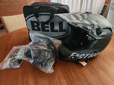 Casco de bicicleta Bell MTB completo-10 esférico Fasthouse gris mate/negro M MIPS Foto 1 de 4