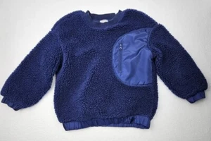 Hanna Andersson Unisex Childs Size 100cm US 4 Fleece Pullover Padded Sweatshirt - Picture 1 of 9