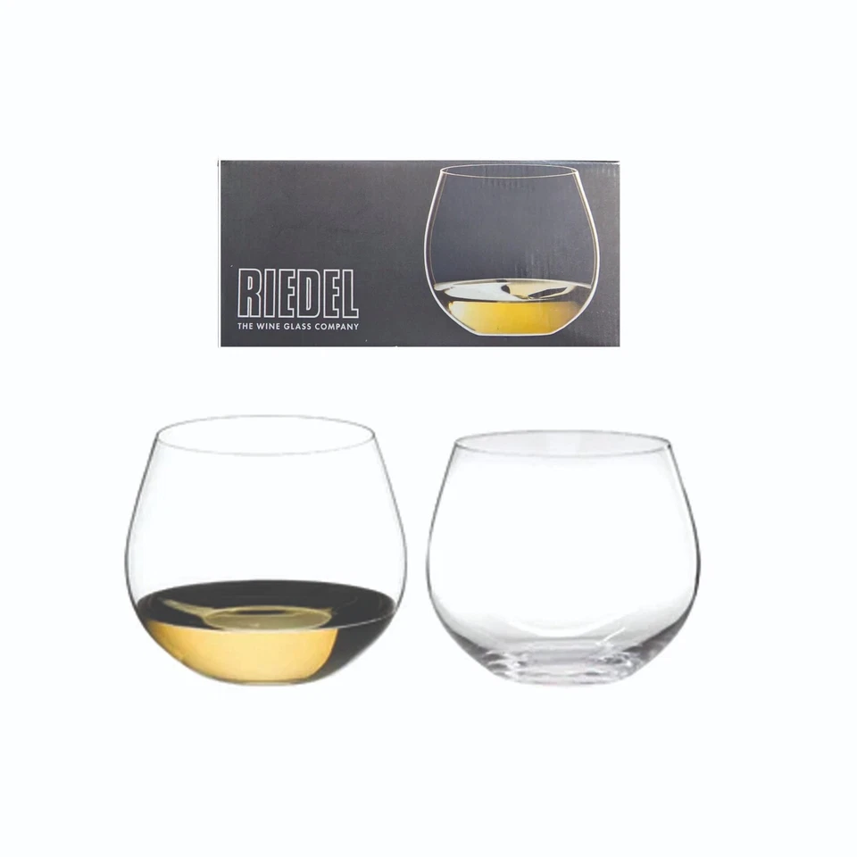 RIEDEL BIG O CHARDONNAY WINE GLASSES 2 x PACK NON LEAD CRYSTAL HUGE 580ml BNWT - Image 1 of 1