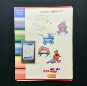 Baby Oh Baby Embroidery Designs Card #545 for Bernina Artista & Deco 300 Series - Picture 1 of 9