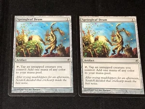 MTG Springleaf Drum X2 Lowryn  - Picture 1 of 2