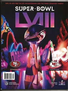 Super Bowl LVIII (58) Official Program Chiefs vs 49ers - Picture 1 of 2