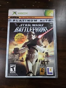 Star Wars Battlefront Microsoft Xbox 2004 completo con manual - éxitos platino - Imagen 1 de 3