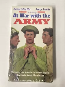 At War With the Army (VHS) Dean Martin Jerry Lewis Comedy SEALED - Picture 1 of 3