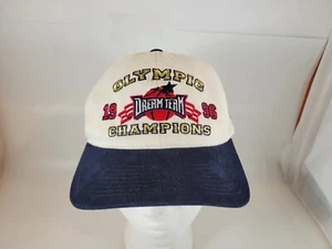 USA OLYMPICS "DREAM TEAM" BASEBALL HAT/CAP-PIPPEN/SHAQ/MALONE/STOCKTON RARE 1996 - Picture 1 of 9