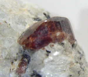 459 Karat Zirkonkristall Mineralprobe in Matrix Mutter Gestein Heiler 53285 - Bild 1 von 8