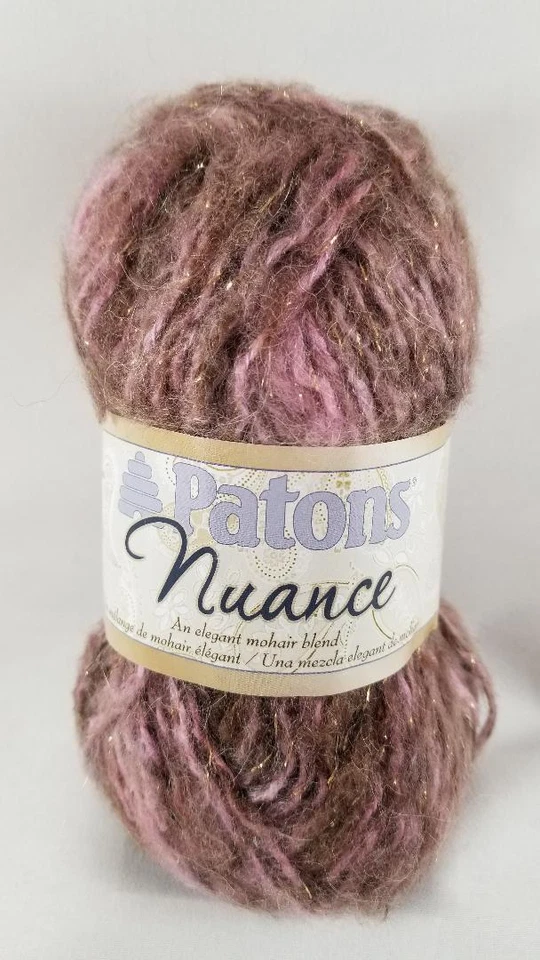 Hilo Patons Matiz 77% Acrílico 11% Lana 11% Mohair 1% Metálico 89y 1.75oz Foto 1 de 1